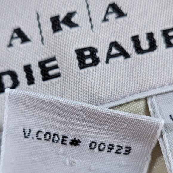 VTG AKA Eddie Bauer Silk Blend Jacket Womens 10 Cream Tan Lined Preppy Academia - Picture 5 of 14